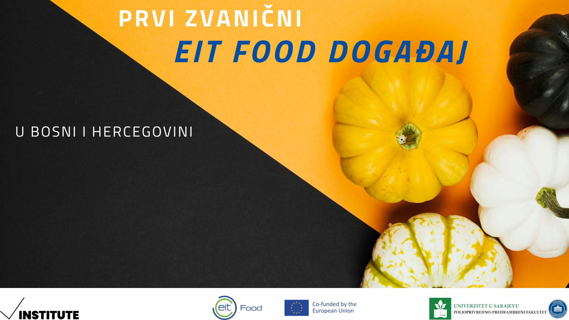 Ponosno najavljujemo službeni EIT Food događaj u Bosni i Hercegovini
